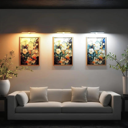 Avelena | ArtGlow LED-Wandlampe – kabellose Beleuchtung für Kunst und Dekoration