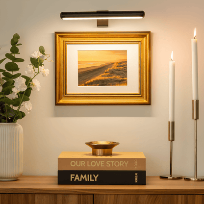 Avelena | ArtGlow LED-Wandlampe – kabellose Beleuchtung für Kunst und Dekoration