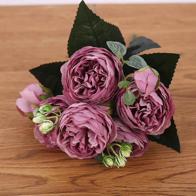 Avelena | Ewige Eleganz Seiden-Peony-Arrangement