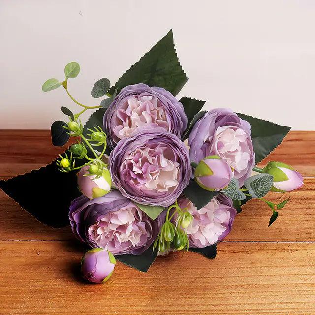 Avelena | Ewige Eleganz Seiden-Peony-Arrangement