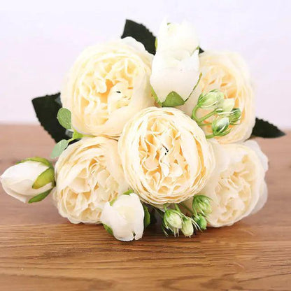 Avelena | Ewige Eleganz Seiden-Peony-Arrangement