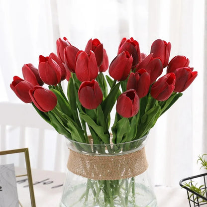 Avelena | Künstliche Tulpenblumenstrauß (20 Stück)
