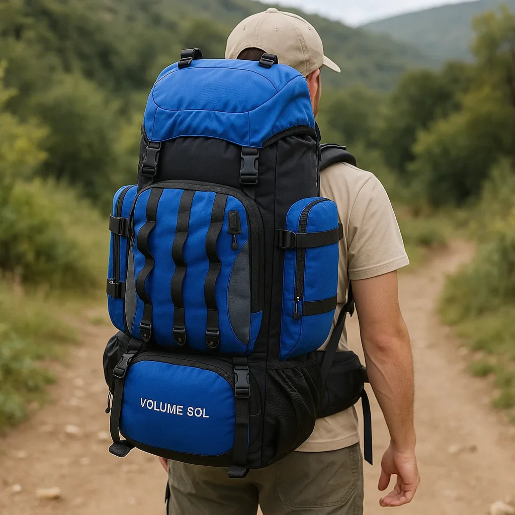 Avelena | 90L wasserdichter Wanderrucksack - ultraleichter Reisepack für Outdoor-Abenteuer & Camping