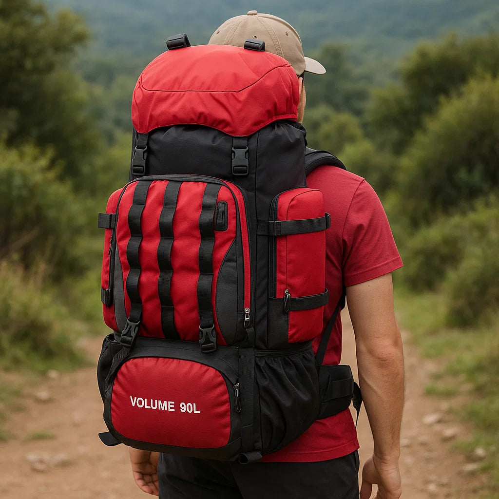 Avelena | 90L wasserdichter Wanderrucksack - ultraleichter Reisepack für Outdoor-Abenteuer & Camping