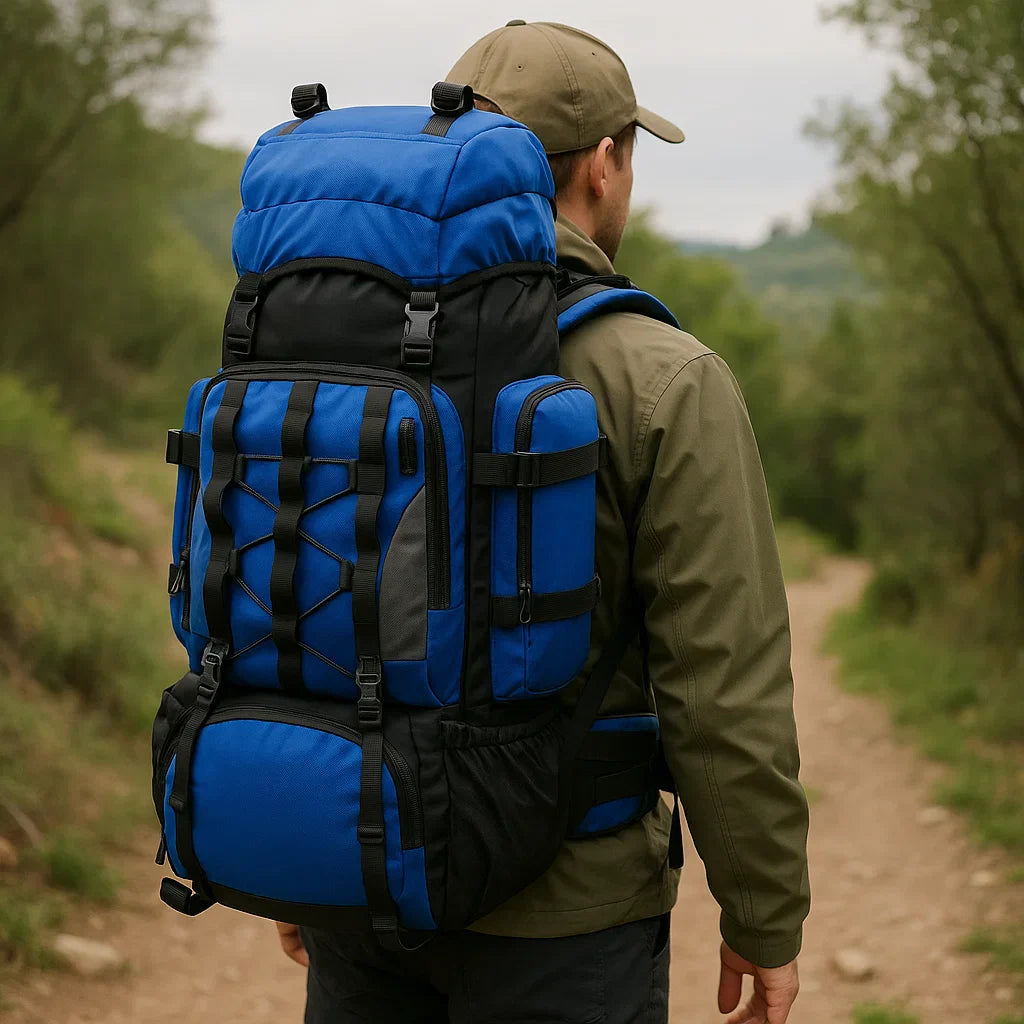 Avelena | 90L wasserdichter Wanderrucksack - ultraleichter Reisepack für Outdoor-Abenteuer & Camping
