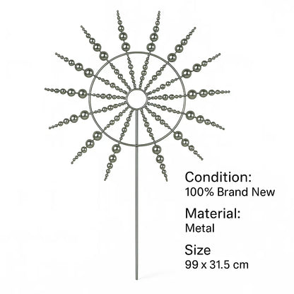 Avelena | Anti-Rost kinetische Metall Windspiel Windmühle für Außen Gartendekoration & Landschaftsgestaltung