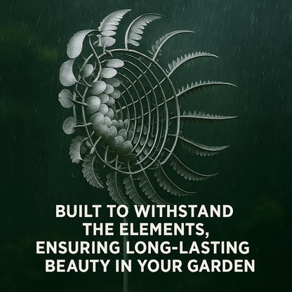 Avelena | Anti-Rost kinetische Metall Windspiel Windmühle für Außen Gartendekoration & Landschaftsgestaltung