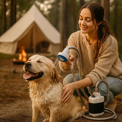 Avelena | Tragbare USB-Campingdusche für den Außenbereich