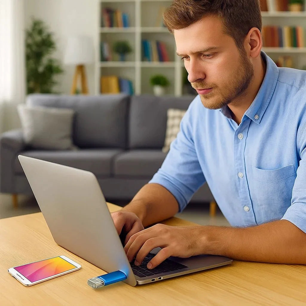 Avelena | Tragbarer OTG USB-Stick für schnellen Plug-and-Play-Speicher