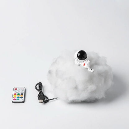 Avelena | Astronaut LED Lampe | Bunte Wolke