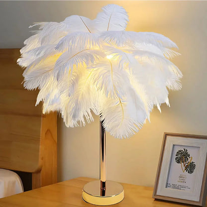 Avelena | Atmosphärische Veer Palme Lampe - LumaPalm
