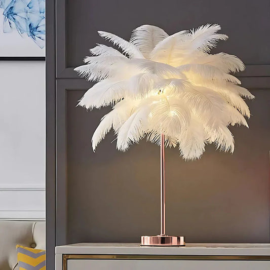 Avelena | Atmosphärische Veer Palme Lampe - LumaPalm