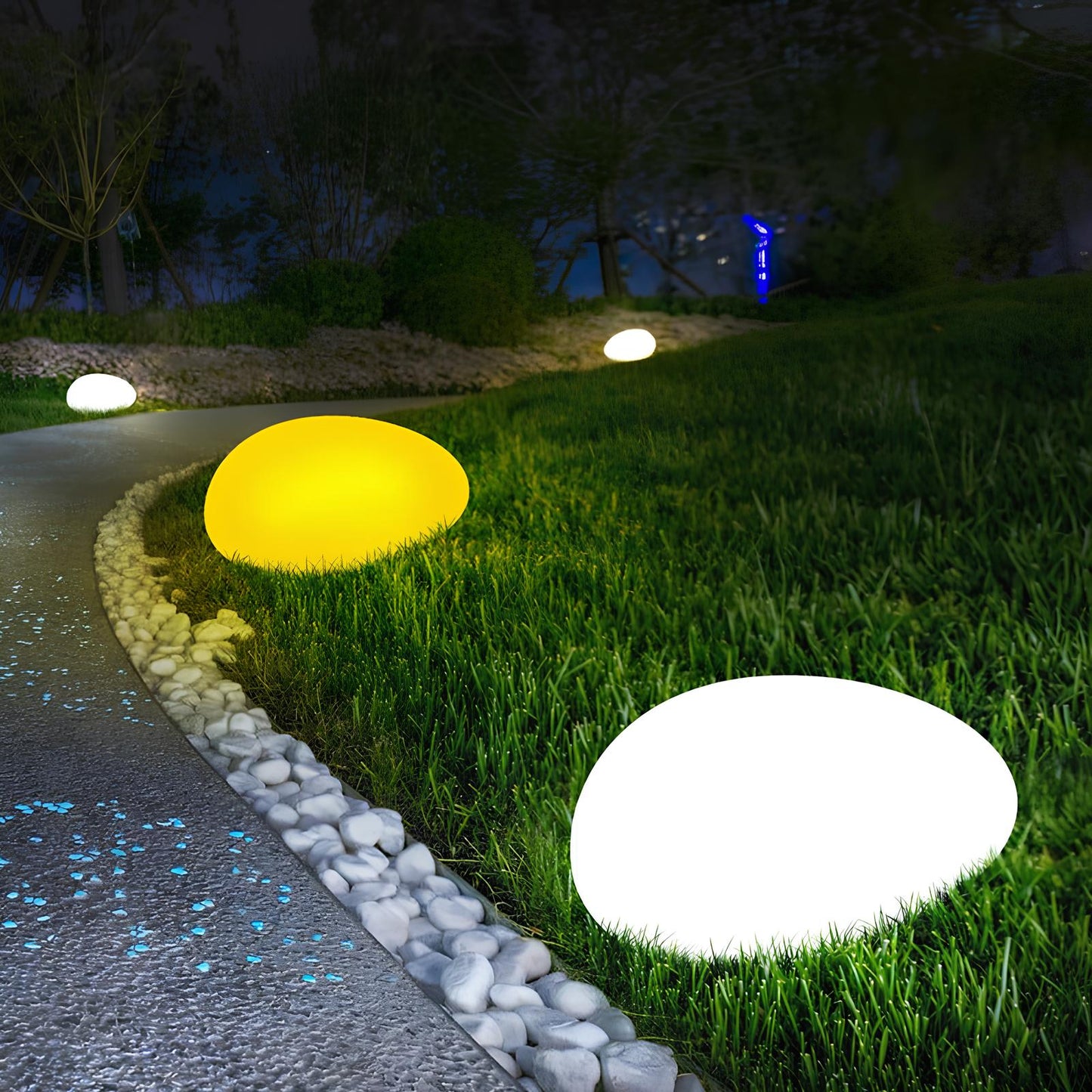 Avelena | Atmosphärische kabellose Gartenlampe - LumaStone