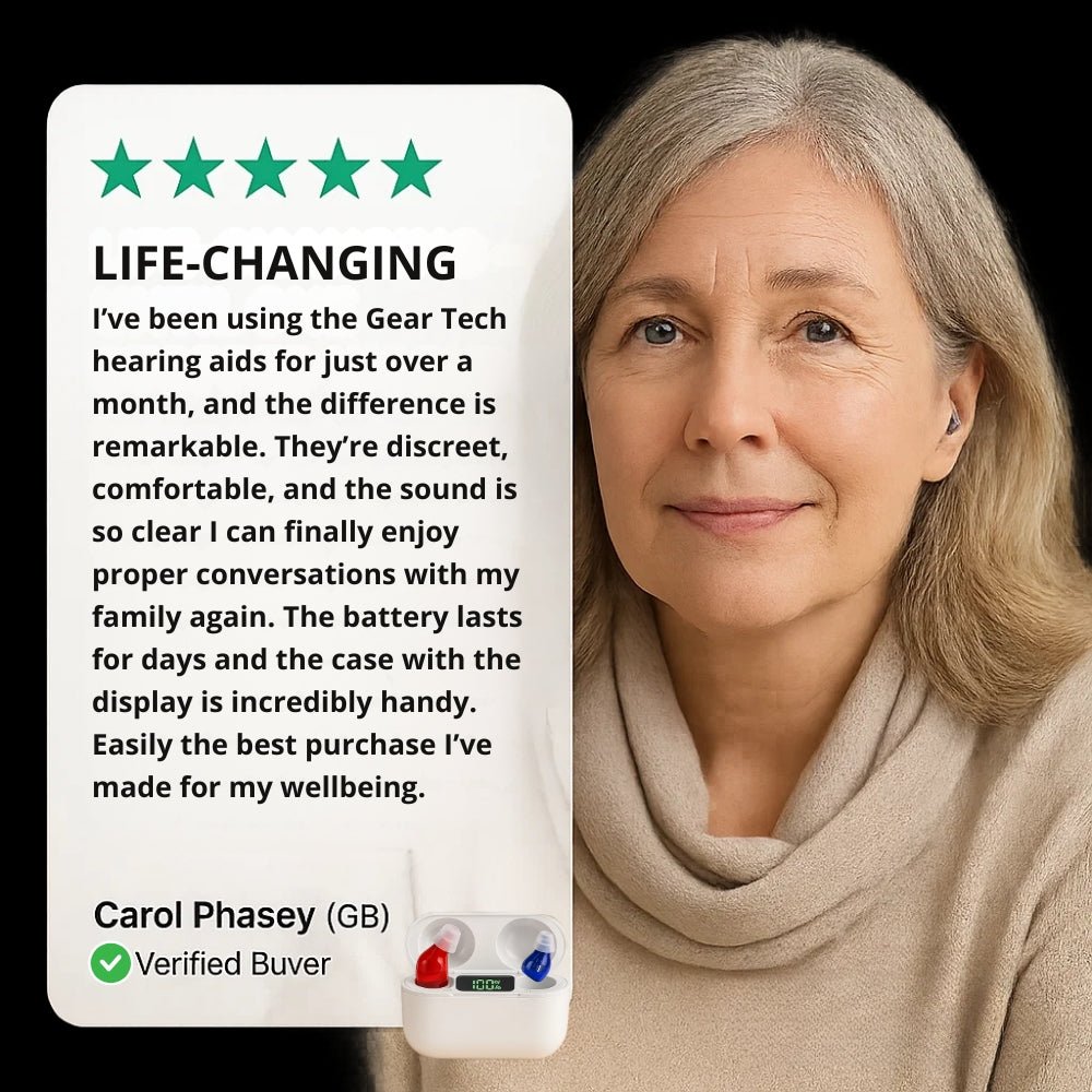 Avelena | AURIS PRO – Unsichtbare In-Ohr-Hörgeräte für überlegene Klangqualität