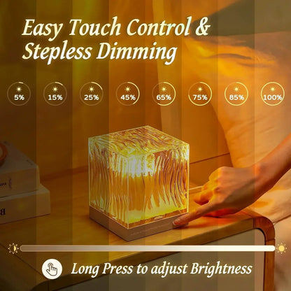 Avelena | Aurora Wasserwellenprojektor Nachtlicht