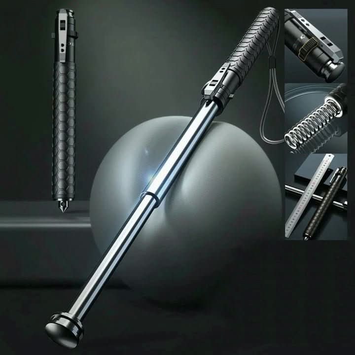 Avelena | Automatischer Selbstverteidigungsgehstock – Pop-Up Sicherheitsstock