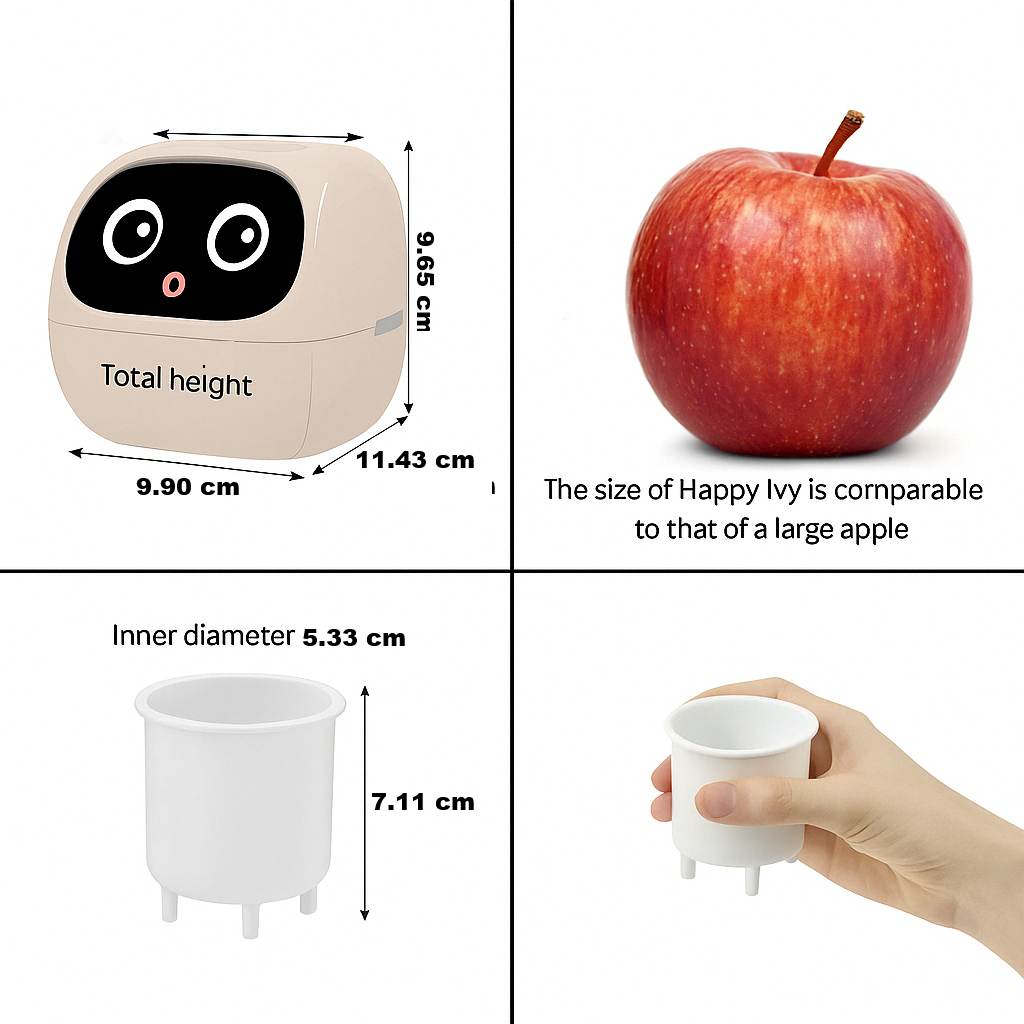 Avelena | Automatischer smarter Blumentopf - GreenBuddy SmartPot