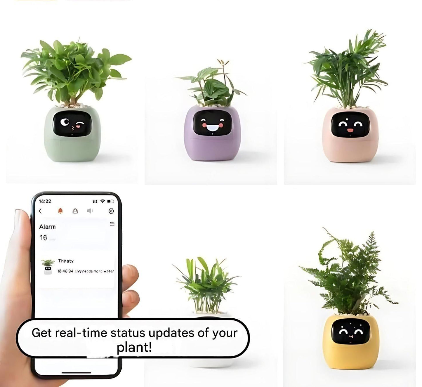 Avelena | Automatischer smarter Blumentopf - GreenBuddy SmartPot