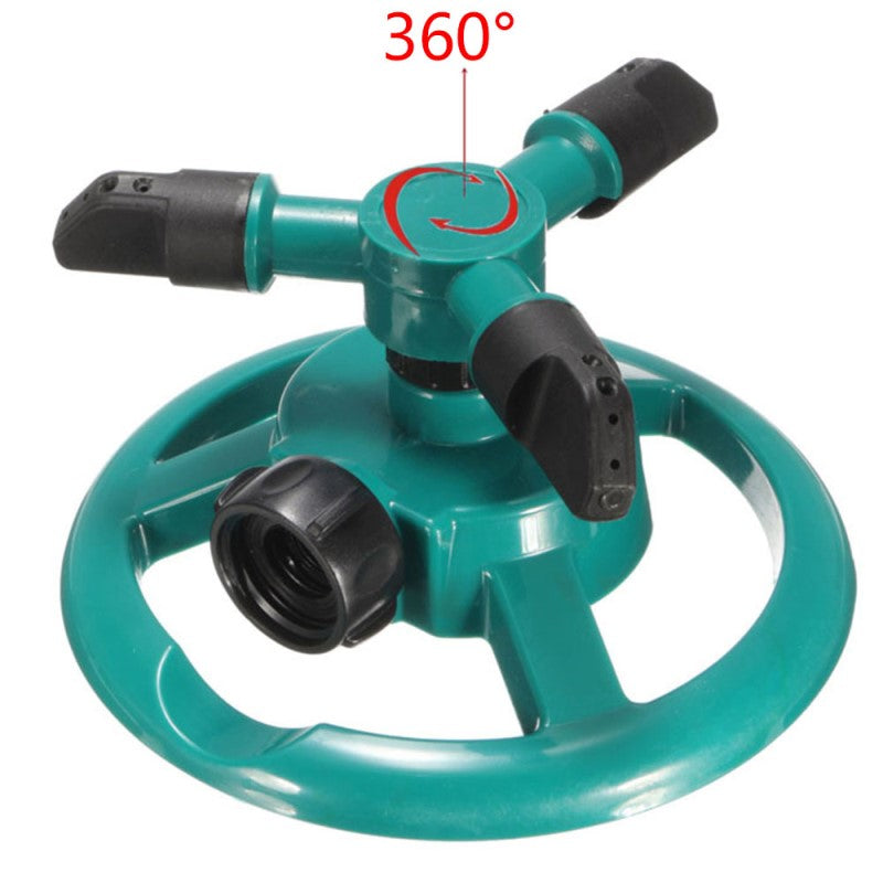 Avelena | Atoss Automatischer Gartenregner 360° Dreh Gartenregner