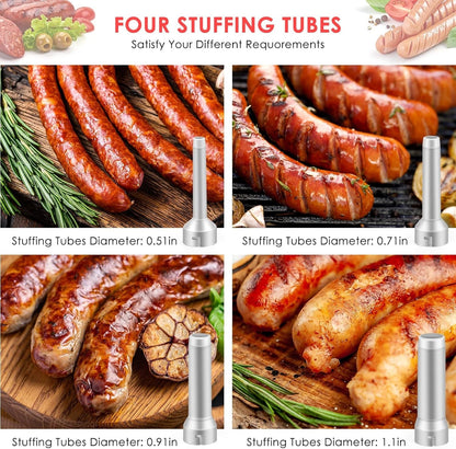 Avelena | Wurstfüller mit 4 verschiedenen Größen Füllrohre