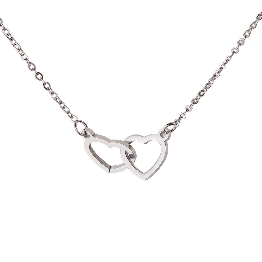 Avelena | 180° Roos Geschenkbox | Mit Gravierter Love Kette