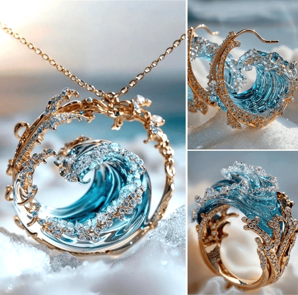 Avelena | Halskette Elegante Maritime Kette In Gold/Silber