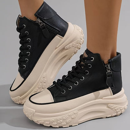 Avelena High-Top Plateau-Sneaker für Damen | Perfekt für den Alltag