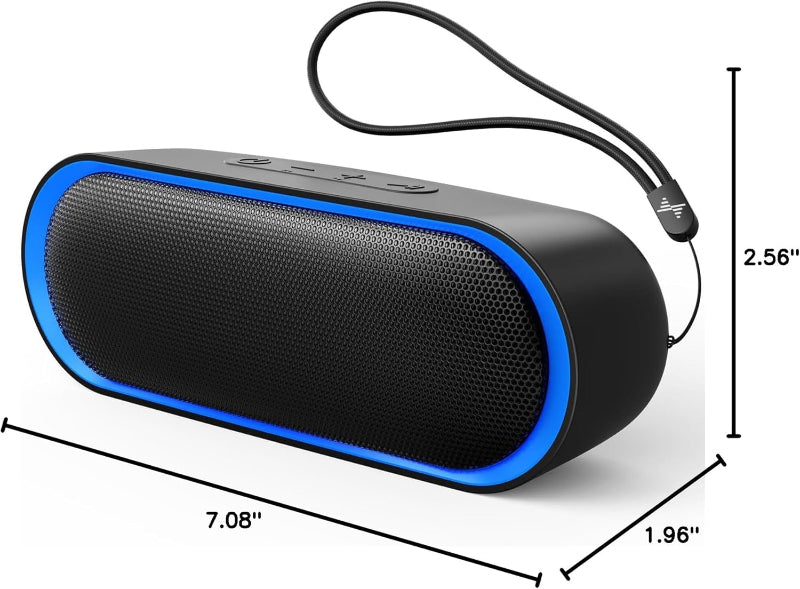 Avelena | Wasserdichter Bluetooth-Lautsprecher Mit Tws, 24 Stunden Spielzeit, Stereo-Sound