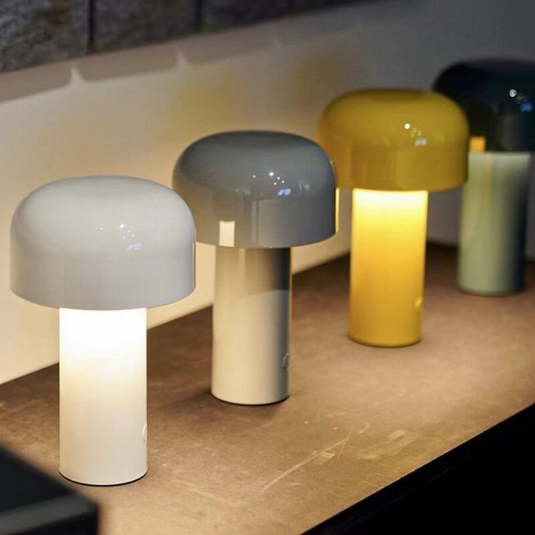 Avelena | LED Tischlampe - Lumina - Dreifarbige Dimmfunktion - Tragbar Aufladen