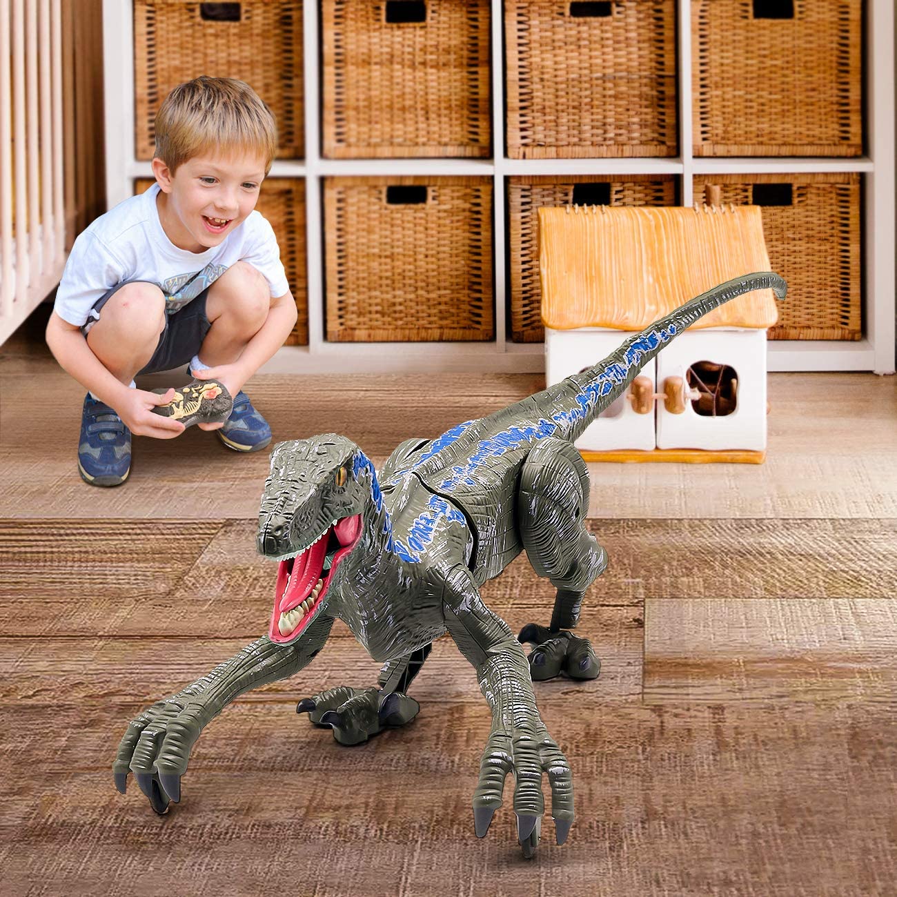 Avelena | Spielzeug Realistische Dinosaurier mit Licht & Klang