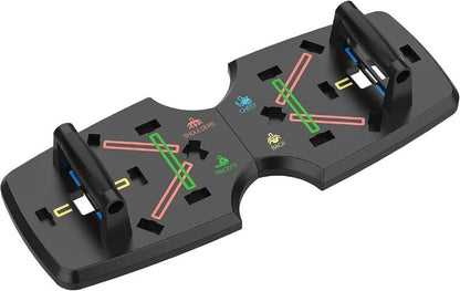 Avelena | 10-In-1 Tragbarer Push Up Tisch Mit Klappbaren Push Up Stangen Für Krafttraining