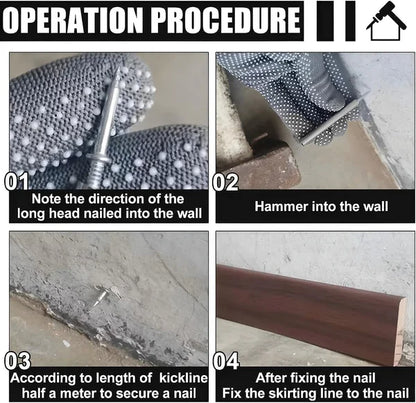 Avelena | Doppelkopf-Rockfaden nahtloser Nagel