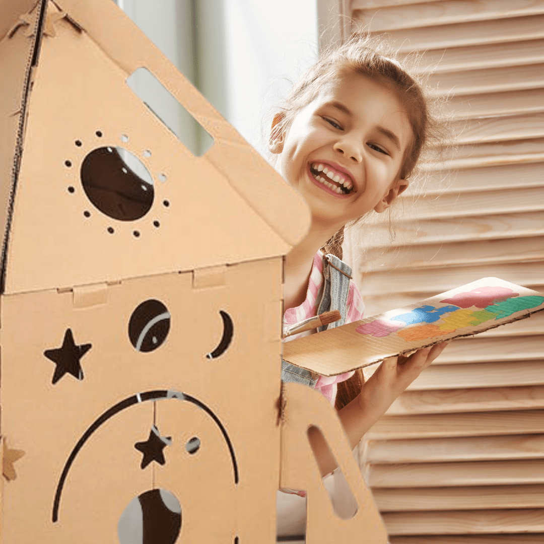 Avelena | Kreatives Kartonset Diy Figuren Bauen und Spielen
