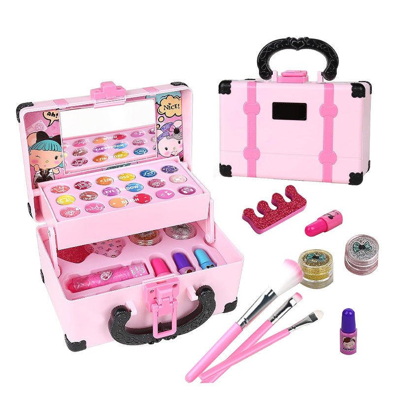 Avelena | Waschbares Make-up-Schönheitsset für Kinder