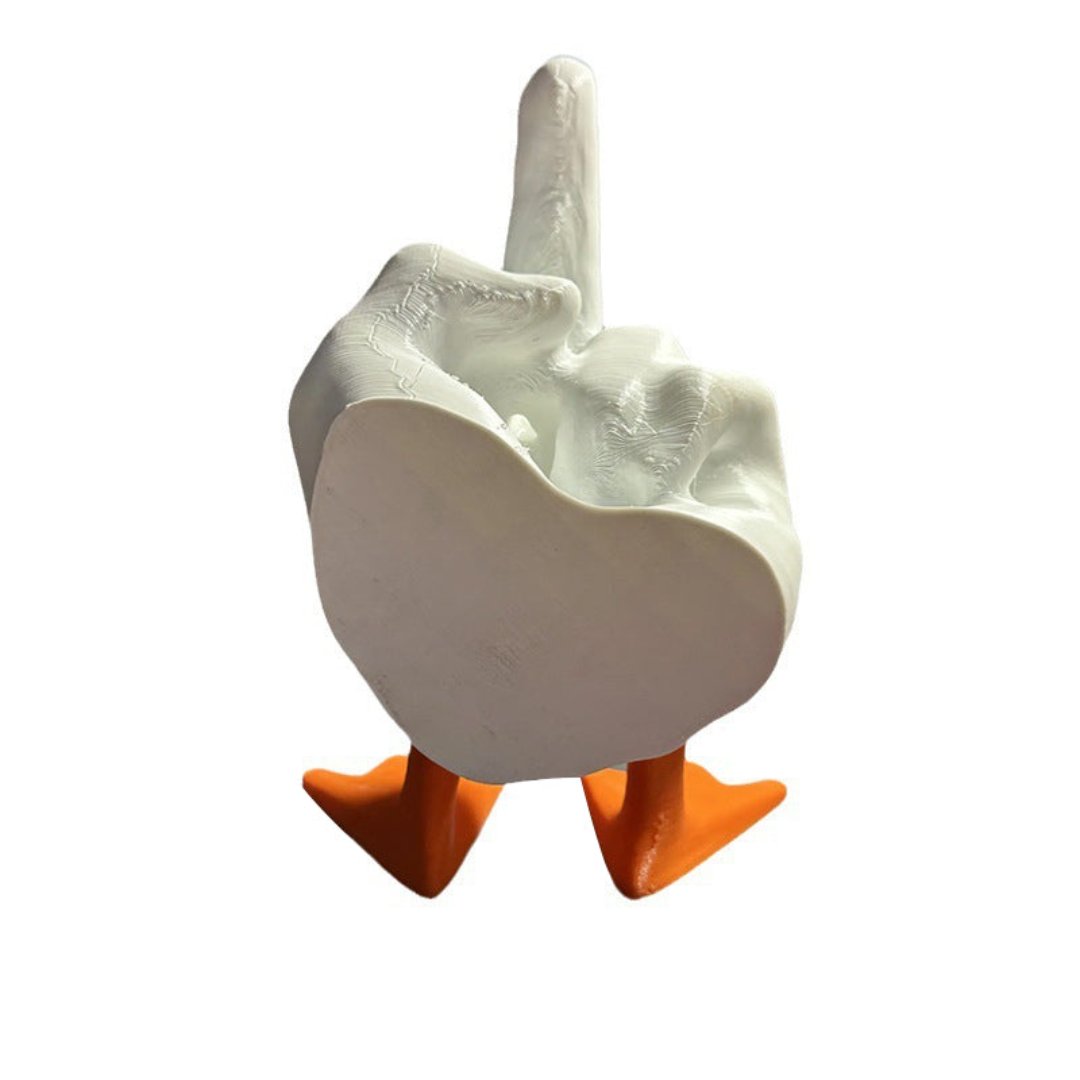 Avelena | Quack Rebel Enten Ornament Skulptur