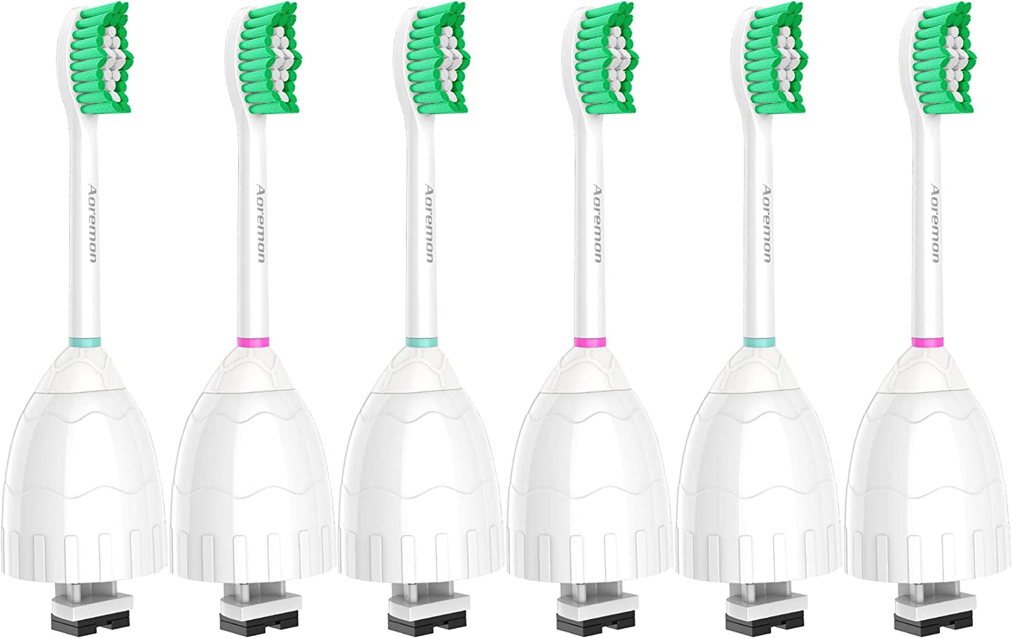 Avelena | Aoremon Ersatzbürstenköpfe Für Philips Sonicare E-Series Essence Hx7022/66 Und Andere Schraub-Auf Elektrische Zahnbürstenmodelle, 6 Paket
