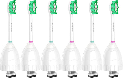 Avelena | Aoremon Ersatzbürstenköpfe Für Philips Sonicare E-Series Essence Hx7022/66 Und Andere Schraub-Auf Elektrische Zahnbürstenmodelle, 6 Paket