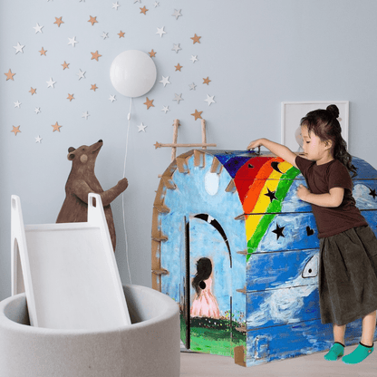 Avelena | Kreatives Kartonset Diy Figuren Bauen und Spielen