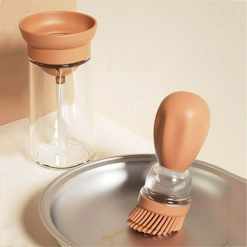 Avelena | Silikon-Ölflasche mit Bürste, 180Ml Ölspender
