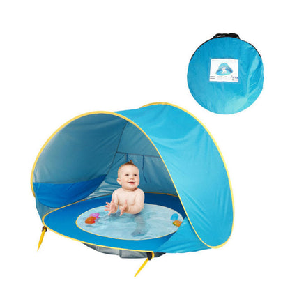Avelena | Babyzelt mit UV-Schutz und Mini-Pool – SunShell