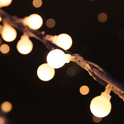 Avelena | Ball Globe Lichterkette USB / Batteriebetrieben