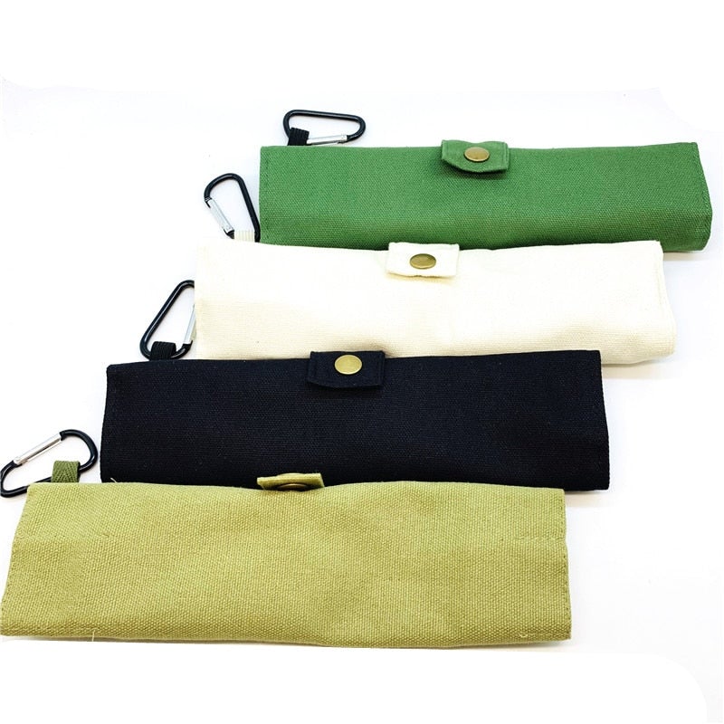 Avelena | Bamboo Besteckset mit tragbarem Etui