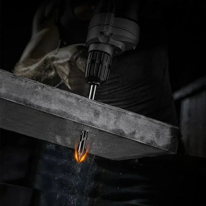 Avelena | Bohrer Set | 7-teilig | Hartmetall | 4-Schneiden Kreuzdesign | Universell kompatibel