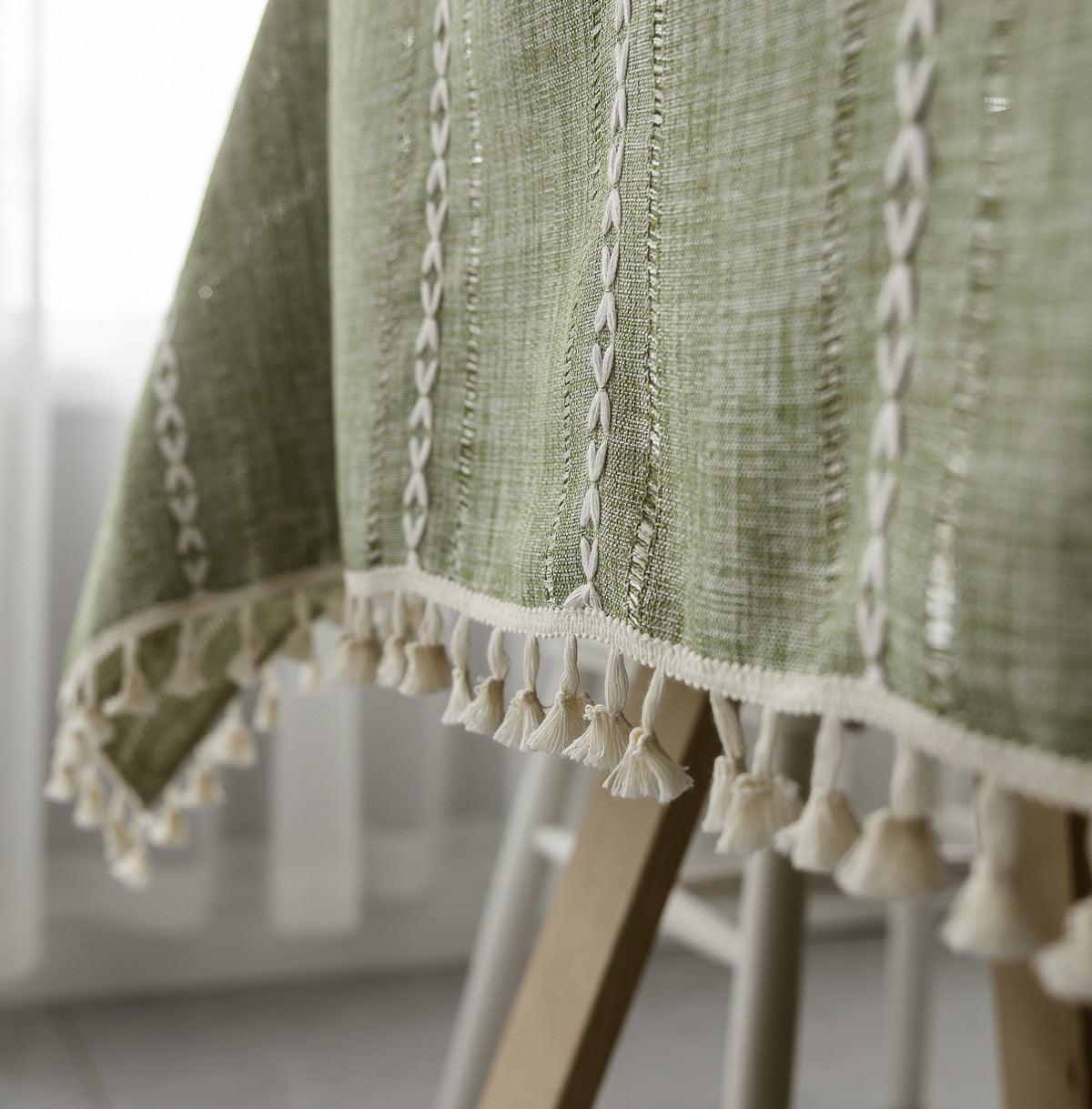 Avelena | Batillo Leinentischdecke | Tischdecke, Innen- & Außenbereich