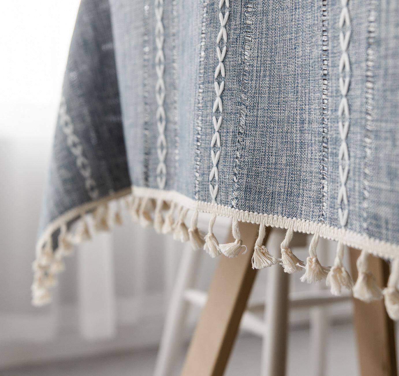 Avelena | Batillo Leinentischdecke | Tischdecke, Innen- & Außenbereich