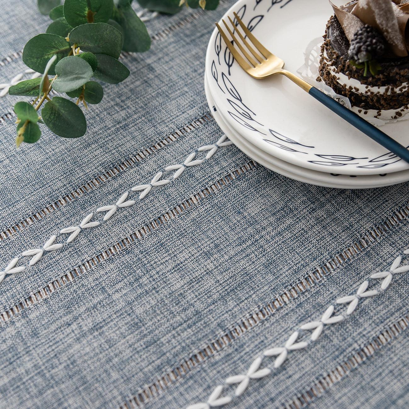 Avelena | Batillo Leinentischdecke | Tischdecke, Innen- & Außenbereich