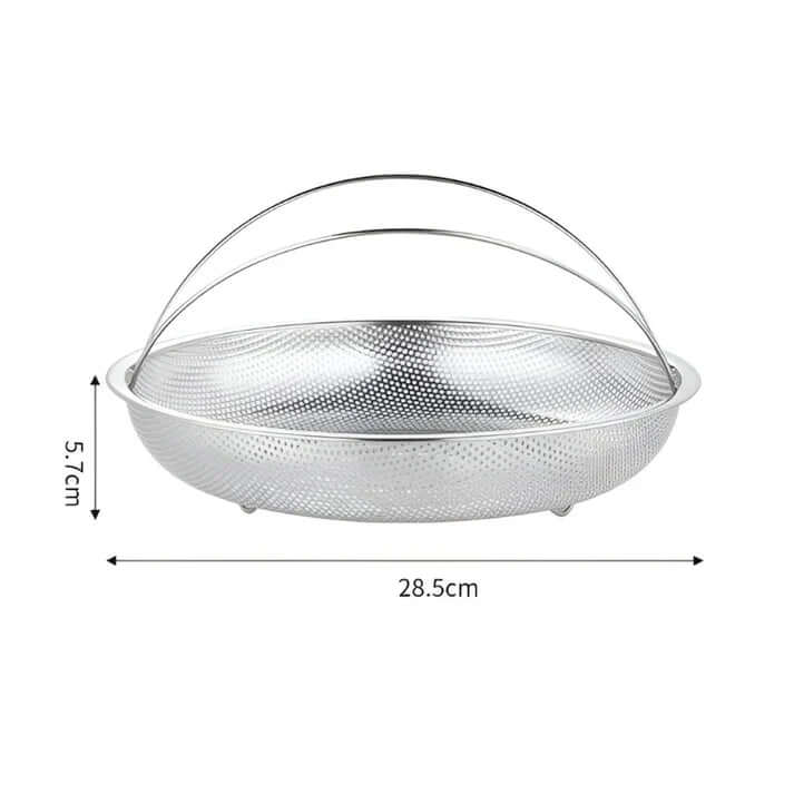 Avelena | Edelstahl Dampfgarer, Dampfkorb Gemüsekorb