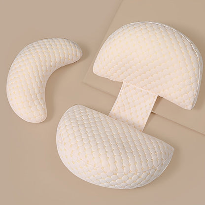 Avelena | Preggy Pillow Luxe Unterstützendes Kissen für Rücken und Beine