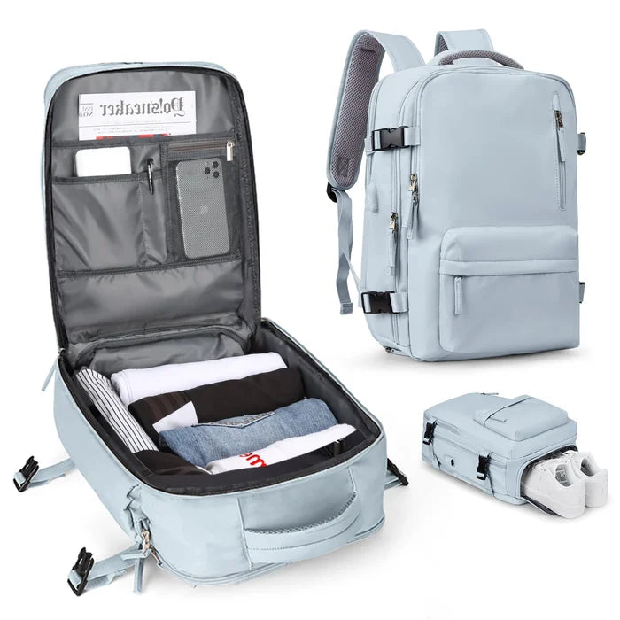 Avelena | Wasserfester Reise-Rucksack für Damen