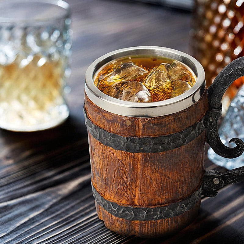 Avelena | Viking Fasskrug (Groß: 550ml)